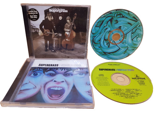 Supergrass albums job lot - cd,