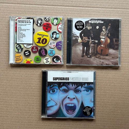 Supergrass cd albums - 3,