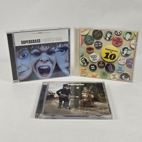 Supergrass bundle lot - cd,